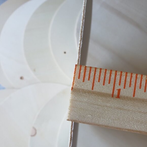 10 Wood Circles for Crafting - 13" - Picture 6 of 6